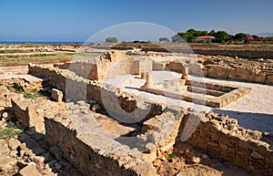 House of Theseus. Paphos Archaeological Park. Cyprus