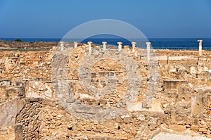 House of Theseus. Paphos Archaeological Park. Cyprus