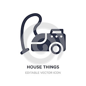 house things icon on white background. Simple element illustration from Tools and utensils concept