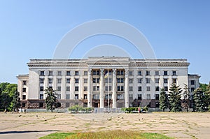 House of Trade Unions in Odessa photo