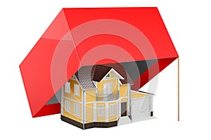 House In Trap, 3D rendering