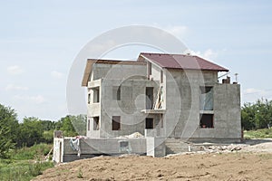 House under construction