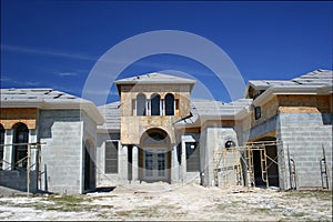 House under construction