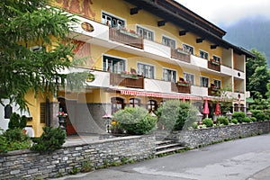 House in Valley Zillertal. Mayrhofen. Tirol. Austria