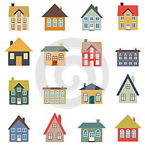 House vector set