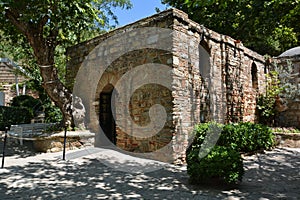 The House of the Virgin Mary Meryemana, believed to be the last residence of the mother of Jesus in Selcuk, Ephesus, Turkey