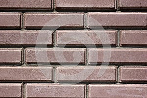 House wall element from a brick