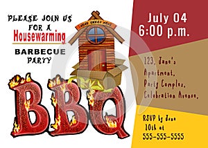 House warming invitation