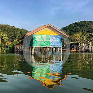 House at waterfront