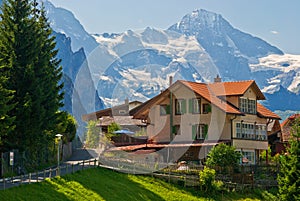 House in wengen, switzerland