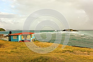 An house on the windward side of bequia