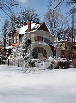 House in Winter