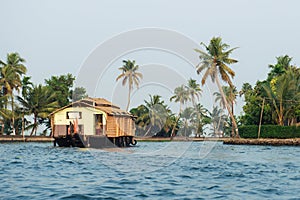 Houseboat in Alleppey backwaters