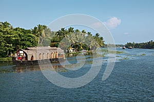 Houseboat on Kerala backwaters