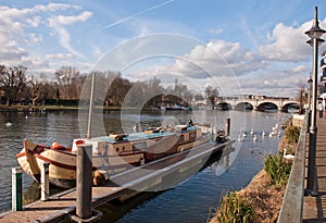 Houseboat at Kingston Bridge