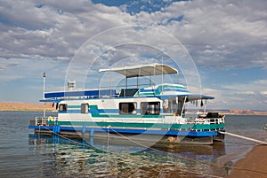 Houseboat on Lake Powell