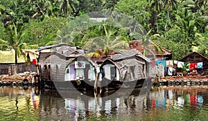 Houseboat â€“ Kerala, India