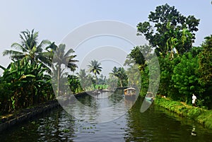 Houseboating Along the Allepey River