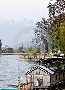 Houseboats, Dal Lake, Srinagar, photo