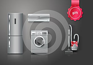 Household Appliances Gift Realistic