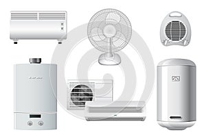 Haushalt gerät heizung die luft Klimaanlage 