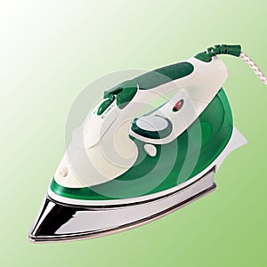 Household appliances - Modern green iron