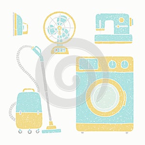 Household appliances set