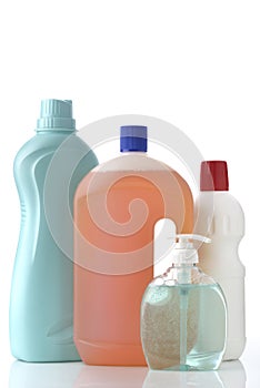 Household Cleaning Bottles