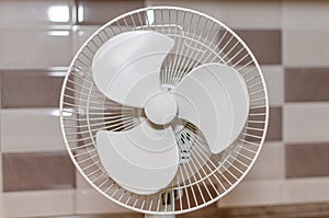 Household fan freshens the air