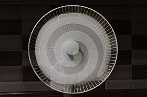 Household fan freshens the air