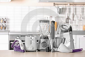Household and kitchen appliances photo