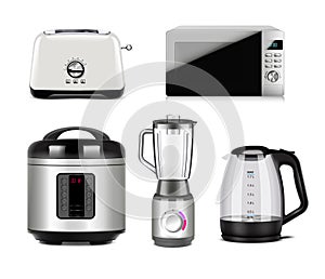 Household Kitchen Appliances Set