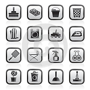 Household objects and tools icons