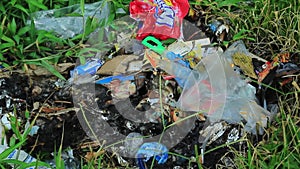 Household plastic waste is a source of disease