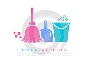 Housekeeping vector logo