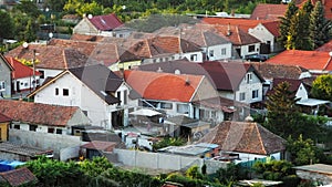 Houses - aerial view, Slovakia