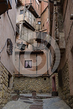 Houses from albarracin spain