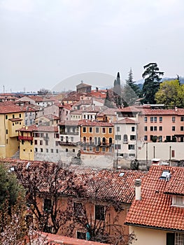 Houses of Bassano del Grappa photo