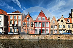 Houses of Bruges Brugge, Belgium