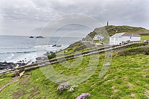 Houses at cape Cornwall