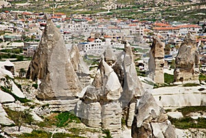 The houses of Cappadocia