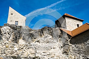 Houses in citadel Rupea