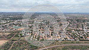 Houses in Gaborone, Botswana, Africa