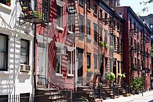 Houses on Gay Street, New York City