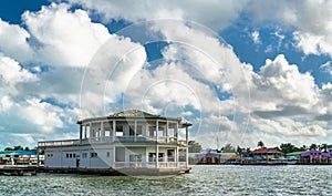 Houses at Haulover Creek in Belize City