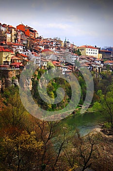 Houses on a hill