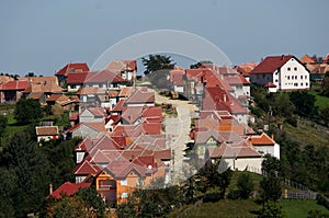 Houses on the hill