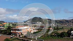 Houses and hills