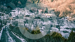 Houses in the hills, Banska Stiavnica, Slovakia