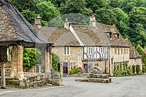 Houses in Castle Combe Village